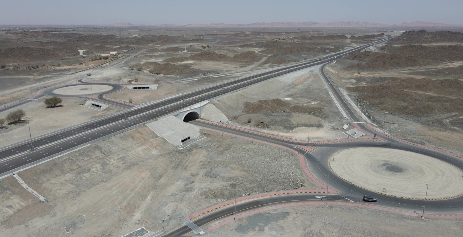 Road linking Sheikh Khalifa Road and Al Showaib Roundabout